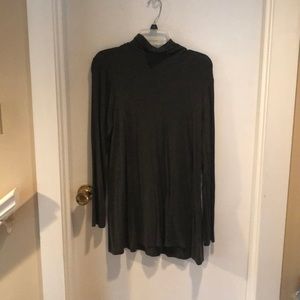 Ellen Tracy mock neck tunic